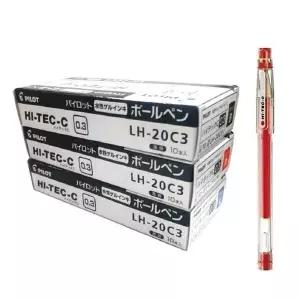 파이롯트 하이테크-C 0.3R-적색 (10입) (10개입)