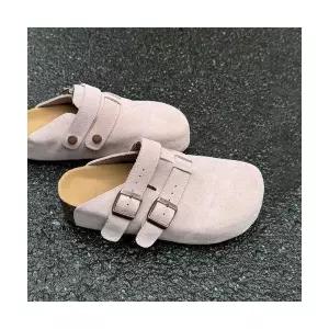 키체샵 여성 스트랩 샌들 올백 버켄 슬리퍼 봄 샌드 투웨이 키높이 슈즈 HO1