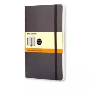 몰스킨 클래식노트 룰드 블랙 소프트커버 포켓(Pocket) (1개입)
