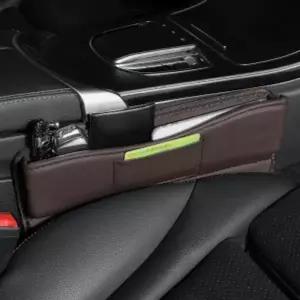 [셀러에이드]차량용 사이드포켓 브라운 차량용틈새포켓 차량용수납포켓