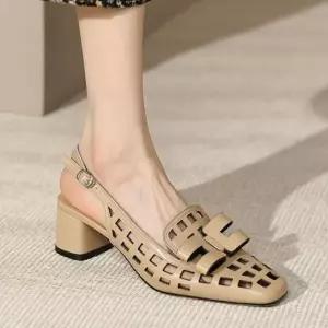 쿠션샌들 슬링백샌들 여름구두 여성샌들 819