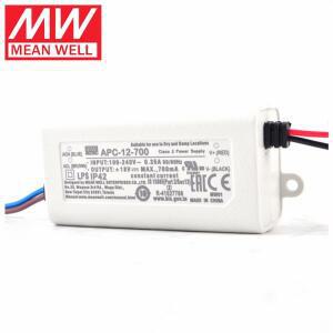 MEAN WELL APC-12-250/350/500/700/1050mA Meanwell 실내 LED 조명 SMPS 정전류 스위칭 전원 공급 장치