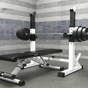 스쿼트 랙 분리형 역기 바벨 벤치 운동기구 스쿼트랙 데드리프트 아령 미니랙 일체형 홈트
