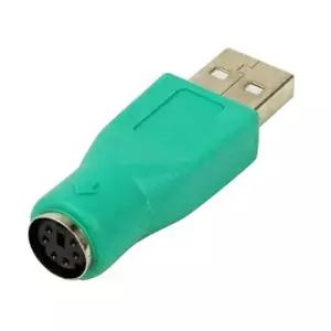 USB 남성 포트-PS/2 여성 변환기 어댑터-PC 컴퓨터 키보드 마우스-USB 1.1 2.0 호환