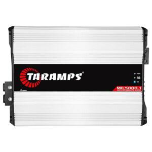 Taramps MD 5000.1 앰프 2옴 5000와트 RMS 1채널 풀레인지, 카 오디오 모노블록, LED 모니터 표시기 클래스 D, 서브우퍼, 5k에 적합