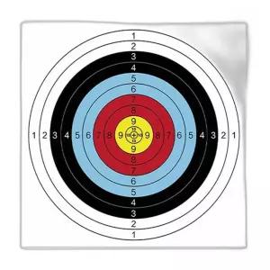 사격표적지 양궁과녁 적판 연습용 40x40 20매