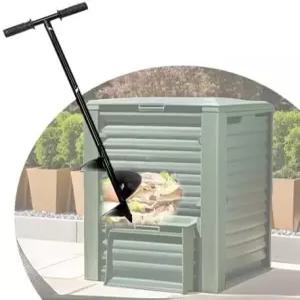 퇴비 터너 에어레이터 야외 매뉴얼을 위한 교반 도구 회전식 토양 경운기