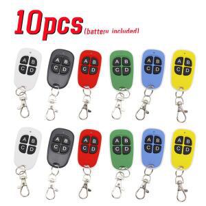 10pcs 원격 제어 433mhz 자동차 키 차고 문 게이트 오프너 컨트롤러 복사기 복제 코드