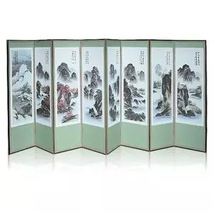 산수화 8폭 제사병풍 제사용 병풍