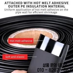 접착제 포함 3:1 열 수축 튜브 폴리올레핀 모듬 와이어 케이블 슬리빙 10/50 미터