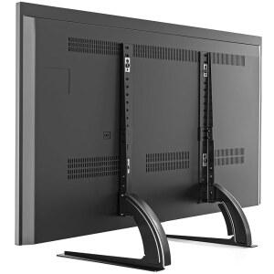 5Rcom TV 스탠드 마운트, 22~65인치 플라즈마 LCD LED 평면 TV용 유니버설 테이블탑, 강력한 다리, 최대 88파운드까지 고정 가능, 높이 조절 가능한 베이스, VESA 800 x 500mm