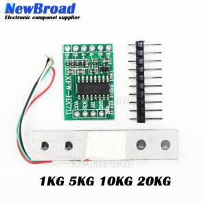 로드셀 1KG 5KG 20KG HX711 AD 모듈 중량 센서 전자 저울 알루미늄 합금 계량 압력