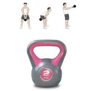 일반 여성 웨이트 초급자용 케틀벨 2kg 케틀밸 캐틀밸