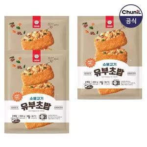 [천일식품] 냉동 소불고기유부초밥 360g 3봉