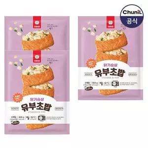 [천일식품] 냉동 닭가슴살유부초밥 360g 3봉