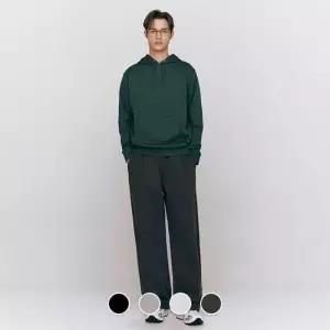 백화점 지오다노 남자 봄 코튼 핀턱 테리 트레이닝 와이드 팬츠 115552