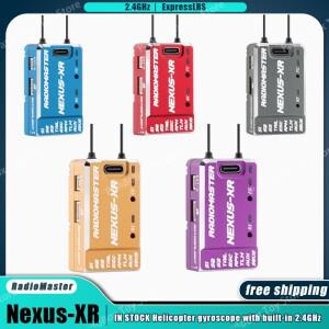 Radiomaster NexusXR 헬리콥터 자이로스코프 내장 2.4Ghz ExpressLRS 수신기 CNC 알루미늄 다기능 포트