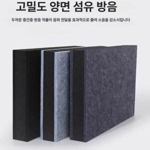 우퍼 받침대 스피커 오디오 바닥소음 원목 10x10cm 단일 이동식 레이어 5 2cm두께