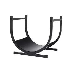 벽난로 장작 거치대 화로 랙 캠핑 실내 모닥불 통나무 철제랙 수납 북유럽 야외 보관 땔감