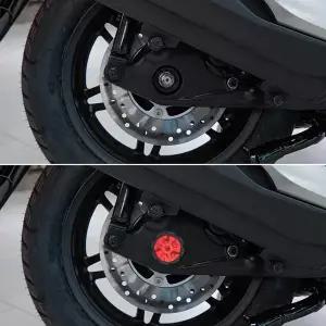 혼다 호환 ADV350 포르자350 NSS350 액세서리 리어 액슬 포크 캡 너트 커버 휠 액슬 슬라이더 스크류 장식