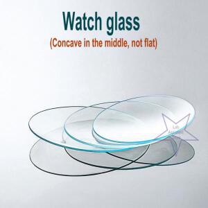 10pcs 실험실 유리 시계 접시 비커 뚜껑 곡선 표면 증발 결정화 45 50 60 70 80 90 100 120 130 150mm