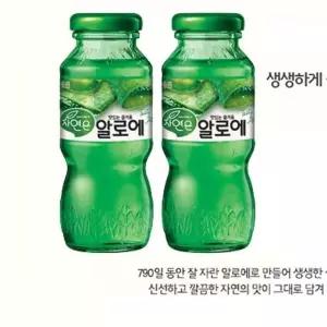 웅진 자연은 알로에 180ml X 12병