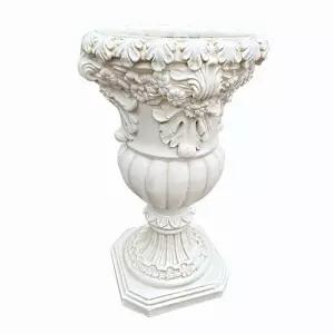 유럽풍 석고 대형 야외 엔틱 정원 장식 화분 조경 화단 촬영