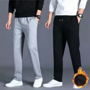 기모 트레이닝 팬츠 일자바지 츄리닝 데일리 운동복 남녀공용 겨울 츄리닝 기모 방풍 남녀공용 운동복 융털