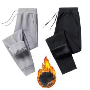 무지밍크안감츄리닝 트레이닝 기모 조거 일자 바지