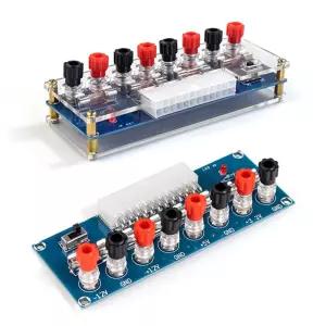 XH-M229 데스크탑 PC 섀시 전원 ATX 어댑터 보드 공급 장치 회로 콘센트 모듈로 전송 24핀 출력 터미널