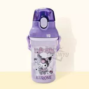 쿠로미 드림클로젯 원터치 물통 400ml/어린이용/아동용/캐릭터/귀여운/물병/스포츠/소풍/야유회/어린이집