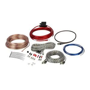 Scosche 설치 중심 ICAK104 트루 10 게이지 하이브리드 OFC 고전류 앰프/서브우퍼 배선 키트 | 완전한 4-CH 차량 증폭기 트위스트 페어 오디오 케이블, 스피커 와이어, 인라인 퓨즈 홀더