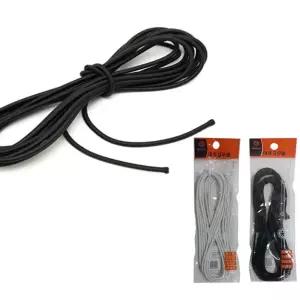 둥근면고무줄 고무밴드 3m 5개 긴고무줄 검정고무줄