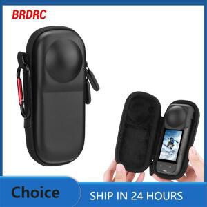 Insta360 호환용 호환용 X5/X4 카메라 용 BRDRC 보관 가방 PU/나일론 미니 운반 보호 쉘 야외 상자 사진 액