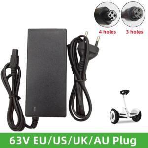 XiaoMi Ninebot Minirobot 밸런스 카 스쿠터 스케이트 보드 액세서리 용 출력 63V 1.1A 배터리 충전기