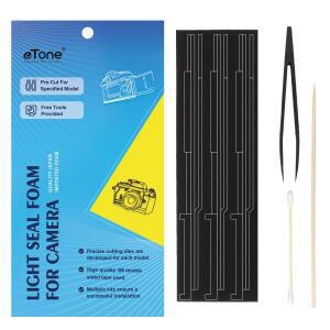 ETone 셀프 접착 내집열판성 카메라 도장 폼 스폰지, 맞춤형 수리 키트, 니콘 FE FM 용 액세서리