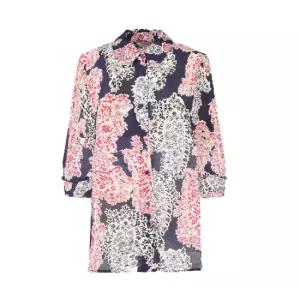 [롯데백화점]크로커다일레이디 린넨 프린트 블라우스 CLEMBL133