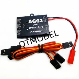 ASSAN AG63pro 브레이크 자이로 방향 자이로스코프, RC 제트 비행기 모델 예비 부품