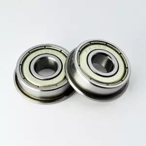 10pcs F608ZZ Flange Bearing 8*22*7mm F608Z 2Z Flanged Bearings 8 Inner Bore 3D Printer