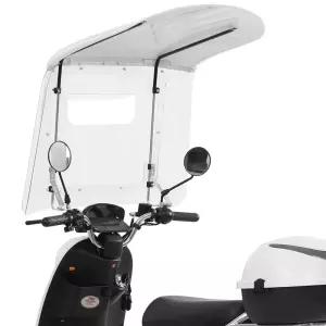 오토바이 윈드스크린 캐노피 방수 방풍 햇빛 덮개 실드 비가림막