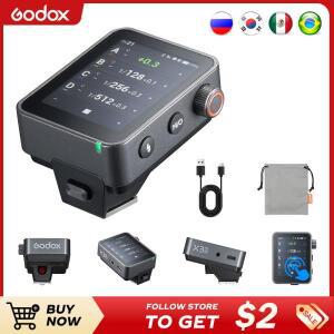 Godox X3PRO 2.4GHz TTL HSS 트리거 OLED 터치 스크린 시스템 블루투스 통합 제어 앱 (캐논, 니콘, 소니호