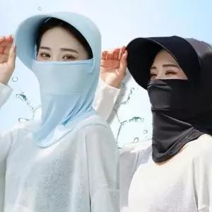 1+1 넥쿨러 모자 마스크 아이스 냉감 조깅 러닝 멀티 스카프_24840896