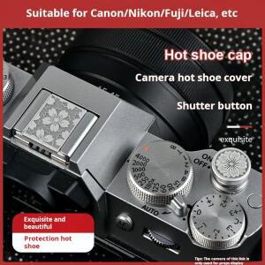 카메라 핫슈 커버 후지필름 니콘 캐논 xt30 xt50 x100vi Z30 ZF R8 r50용 방진 포트