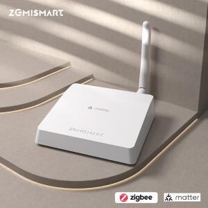 Zemismart Matter Zigbee 허브 스마트 홈 브리지 게이트웨이 지원 Google SmartThings Homekit 앱 제어 Tuy