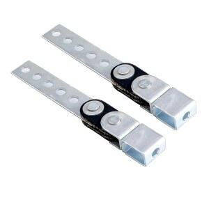 2팩 스위블 스타일 배기 행거 360도 헤비 듀티 테일파이프 머플러 클램프