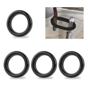 4pcs 자동차 배기 행거 O 링 - 고무 머플러 인슐레이터 부싱 마운트 대부분의 트럭 SUV에 맞는 범용 교체 도구