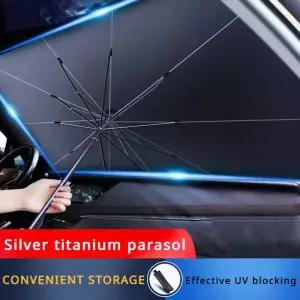 차량용 햇빛가리개 전면 유리 바이저 개폐식 휴대용 차단 단열 블록 보관하기 쉬운