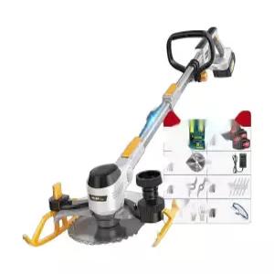 충전예초기 무선 가능 전동 한손 미니 전동예초기 사용 충전 예초기 제초기 초경량 잔디 깎기