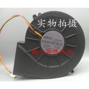 SERVO E1540H24B7AS-00 3 선 서버 냉각 선풍기, DC 24V, 0.74A, 150x150x40mm