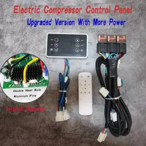 자동차 병렬 AC 액세서리 제어판 파이프 조인트 트럭 굴삭기 엔지니어링 차량용 자동 에어컨